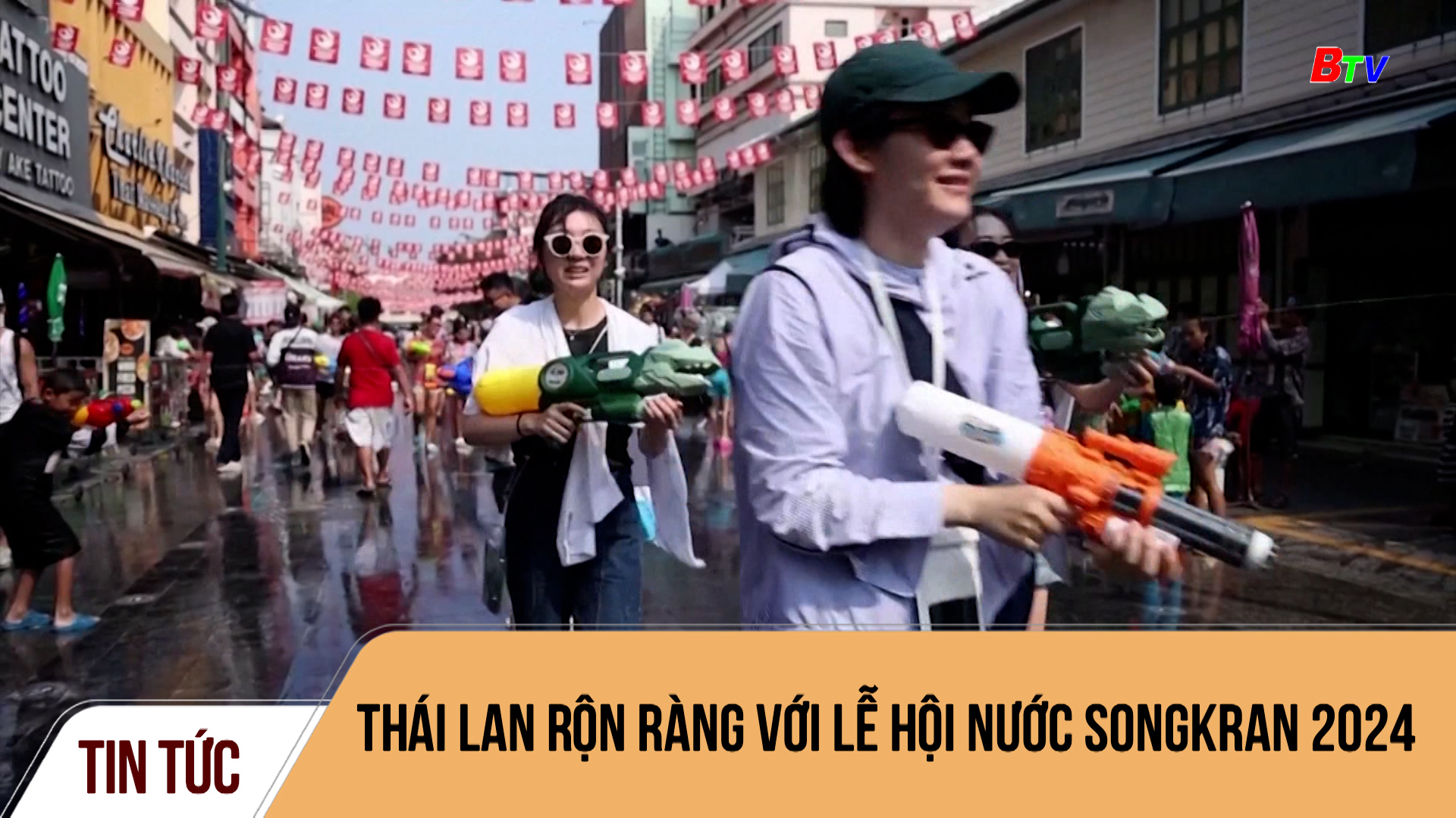 Thái Lan rộn ràng với lễ hội nước Songkran 2024